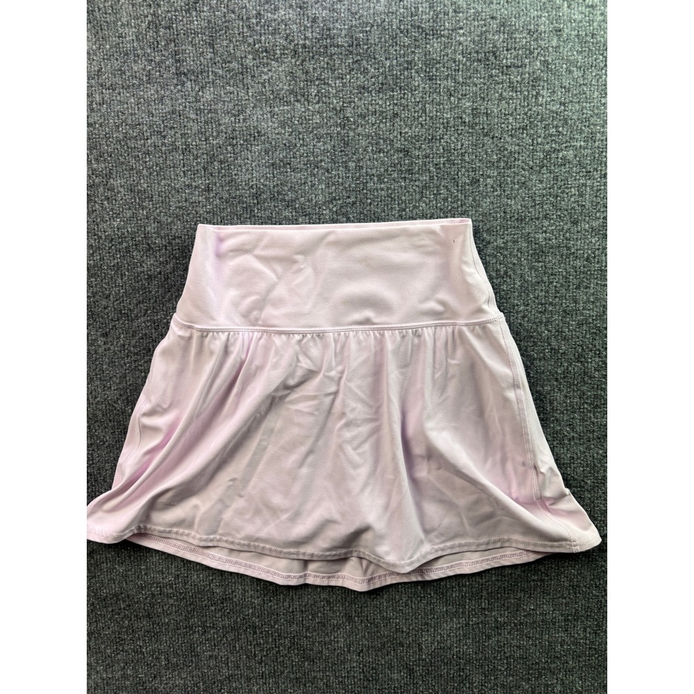 Lululemon Court Rival Skirt Women 6 Pink High Rise Athletic Tennis Skort LW8ALWS